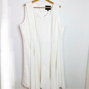 LUXE Especially Yours Fit And Flare White Formal Dress